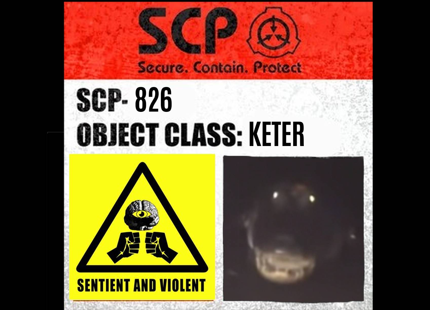 Scp Scp 7662 Label by Cowfarmer0090 on DeviantArt