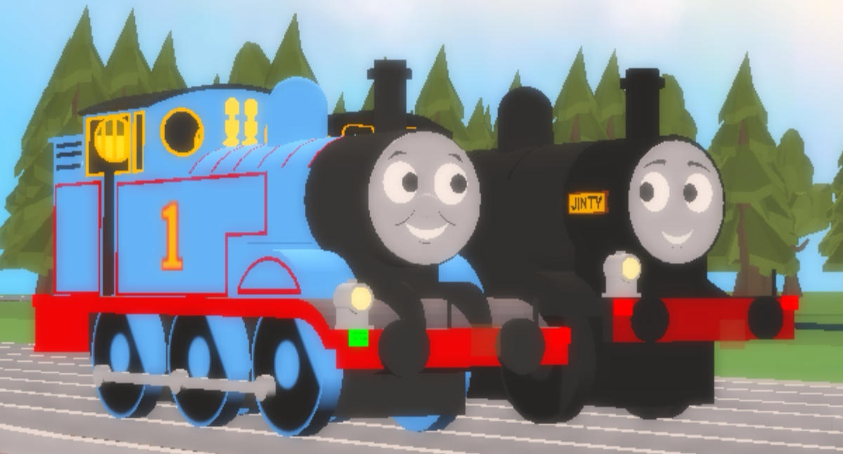 Thomas and Jinty become good friend by Fariss127 on DeviantArt