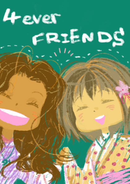 APH Br femJp 4ever friends