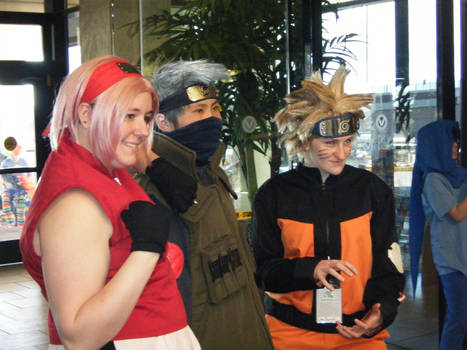 Naruto Team 7 Cosplay