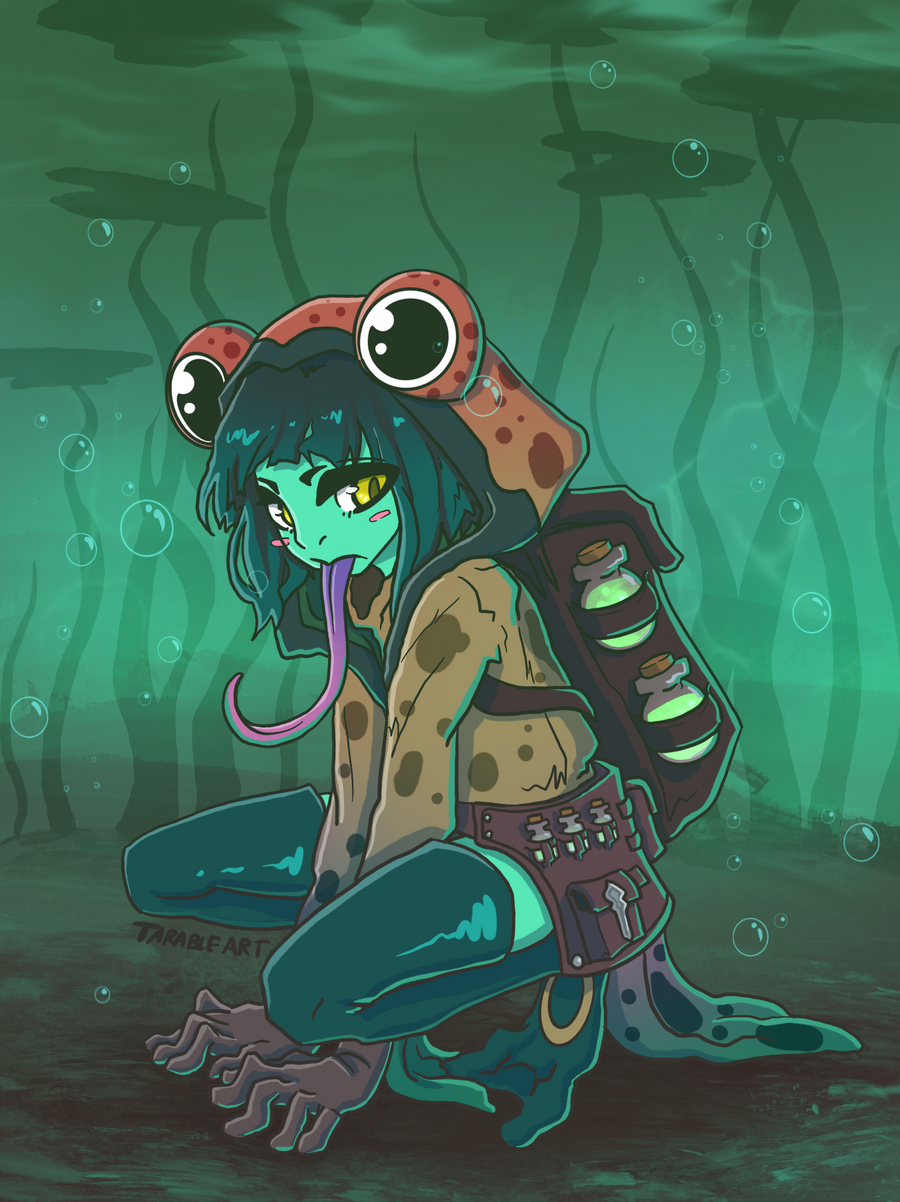 Frog Girl Anime