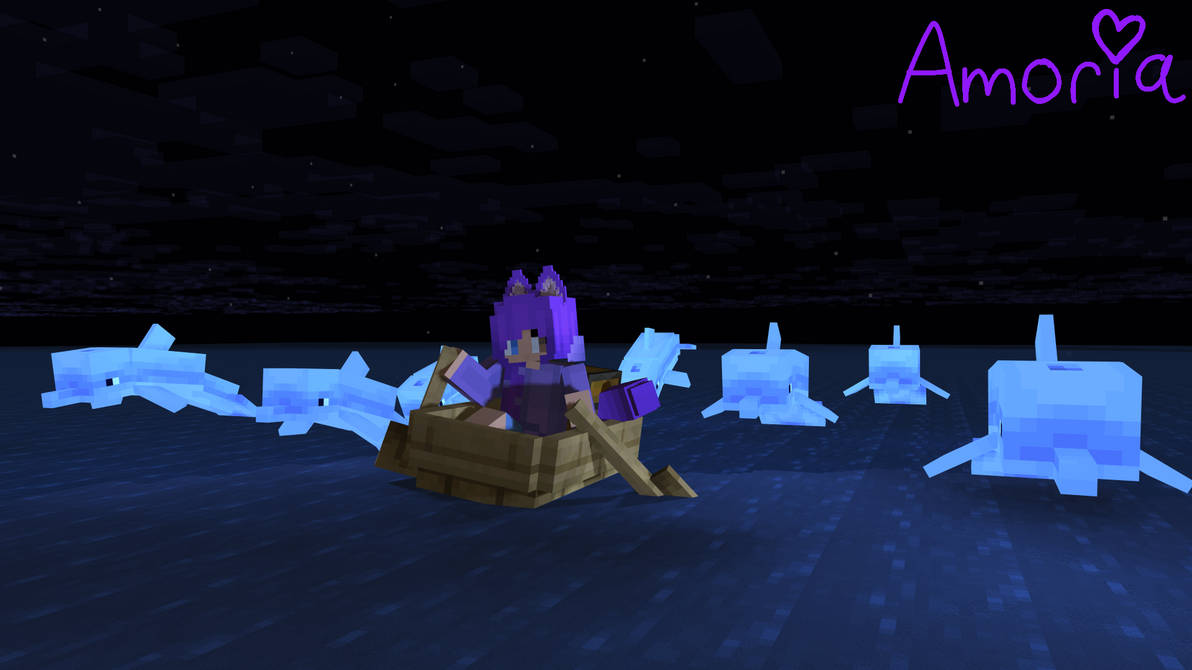 The Night of Cyane Dolphins by Amoria08 on DeviantArt