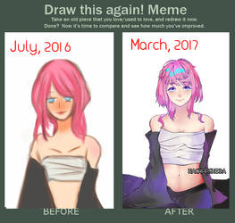 |Improvement meme| July, 2016 to March, 2017