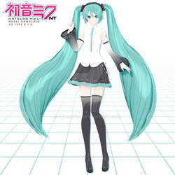 [MMD MODEL DOWNLOAD] Hatsune Miku NT