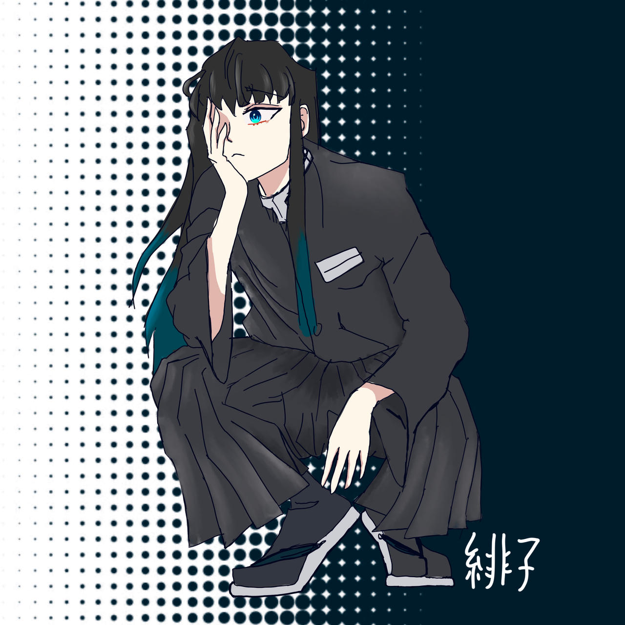 Muichiro Drawing by neneXhanako on DeviantArt