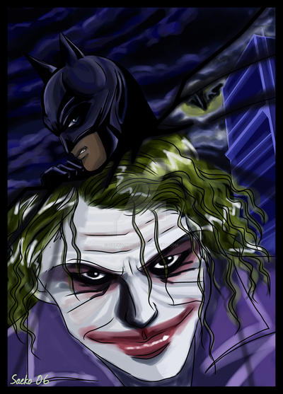Dark Knight and Joker