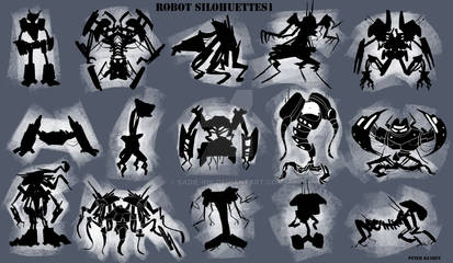 Robot Silohuettes