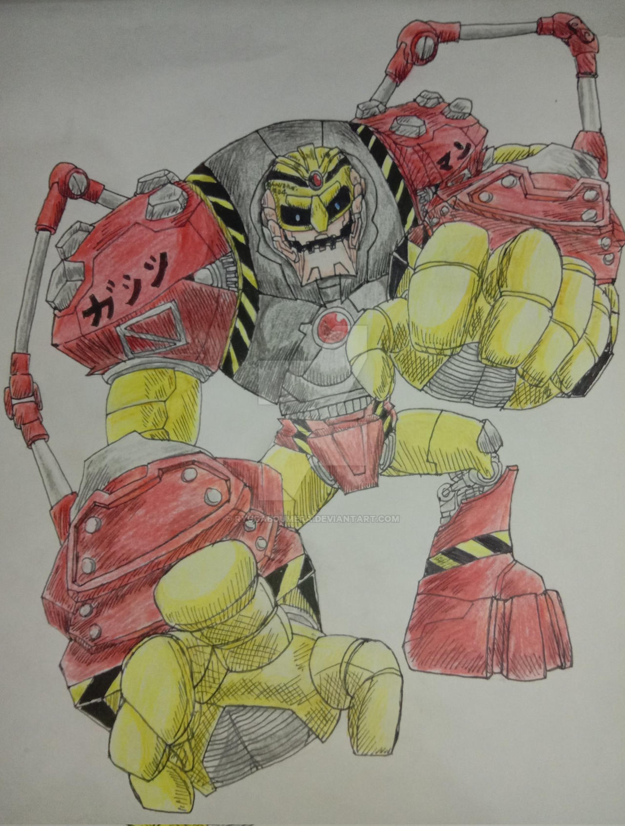 Gutterman Body GUTS MAN by RyugaBoumera on DeviantArt