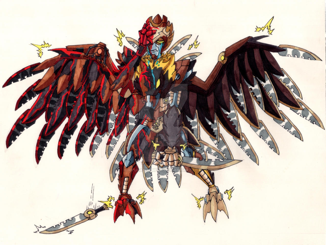 Air Razor Human ROTB Corrupted Airazor by RyugaBoumera on DeviantArt