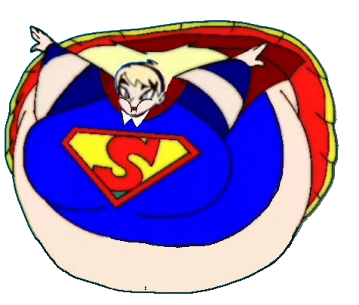 Supergirl Floating Inflation by Hikeemedmond2001 on DeviantArt