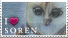 Stamp - I love Soren (Legend of the Guardians)