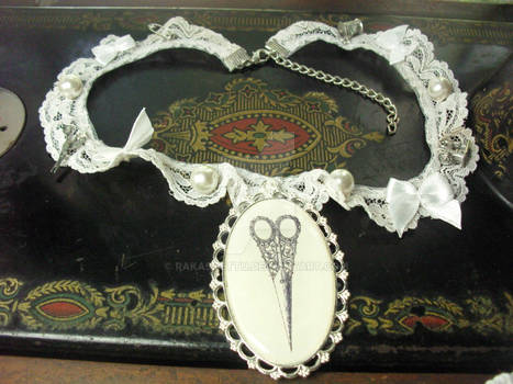 Antique Seamstress Necklace