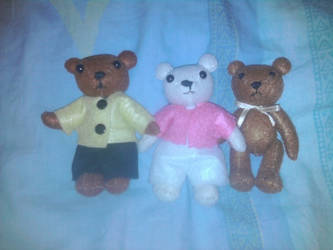 The 3 Little Teddies Bears