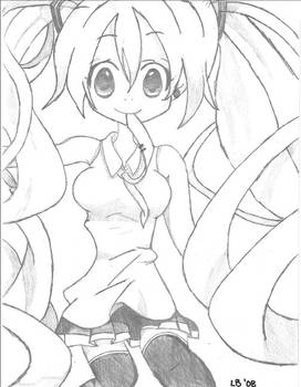 Hatsune Miku Drawing 1