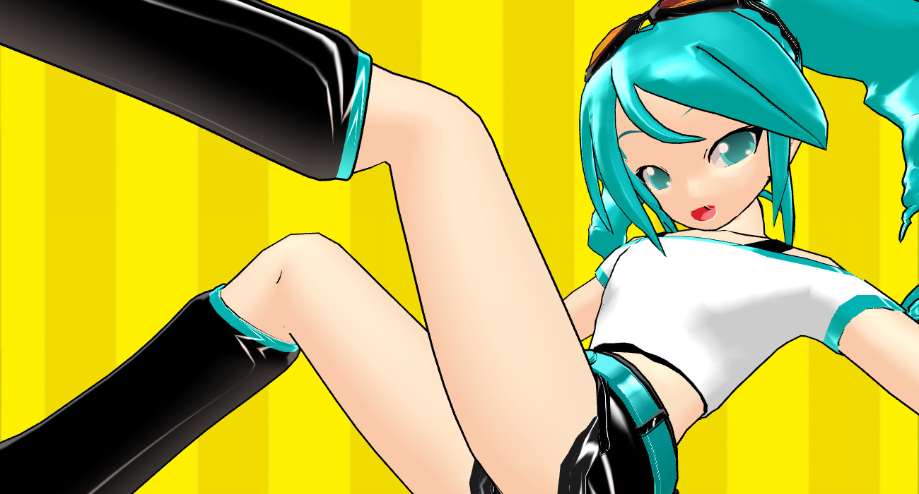 MMD - Miku Trainer (Unedited Ver.)