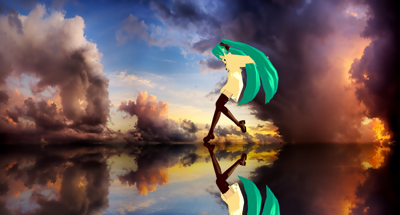 MMD - Miku's Reflection (Unedited Ver.)