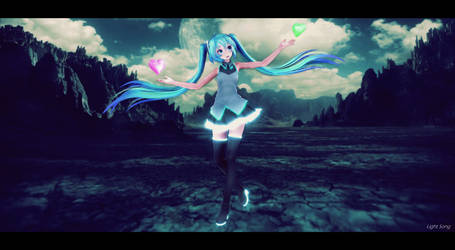 MMD  Miku Arrangement A Light Song (Edited Ver)