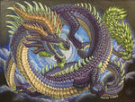 Purple Eastern Dragon  by Fuulikoo