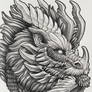 Dragon Portrait Drawing