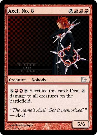 Axel Magic card