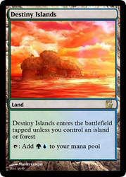 Destiny Island Magic Card