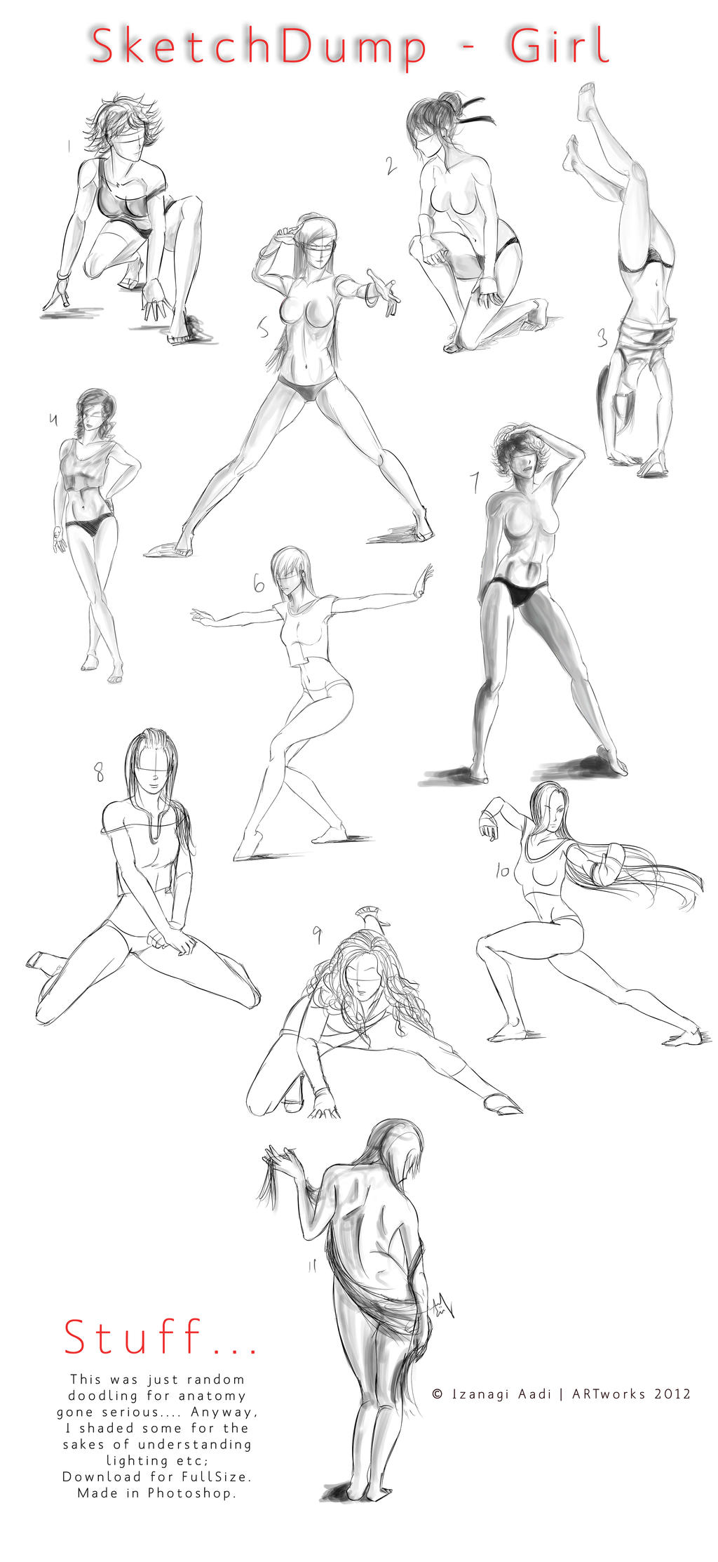 Action SketchDump : GIRL