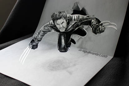 Coacuatchoo - 3D DRAWING on PAPER