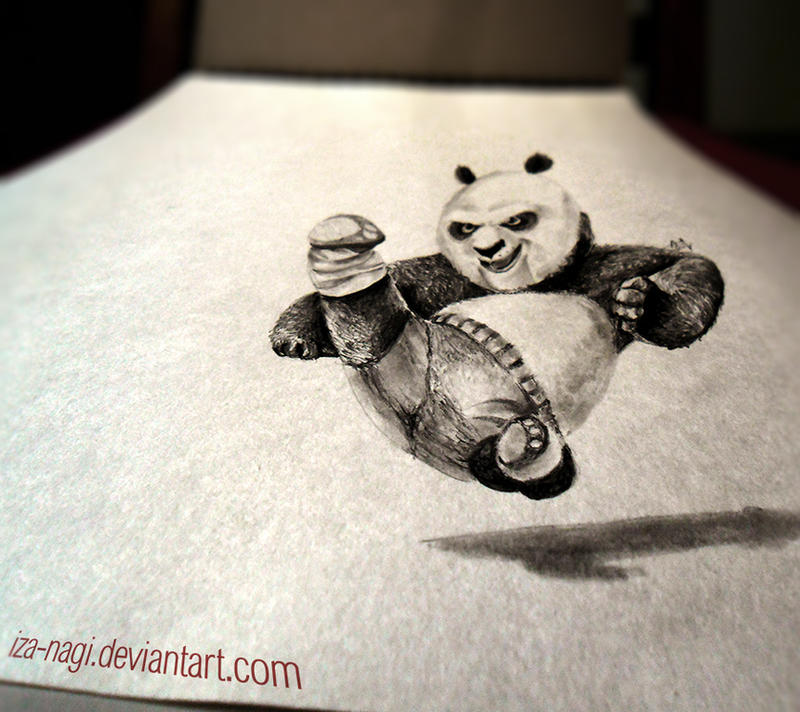 3D Drawing - PO - KFP by Iza-nagi