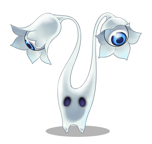 ghost flower fakemon