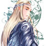 Thranduil in battle armour