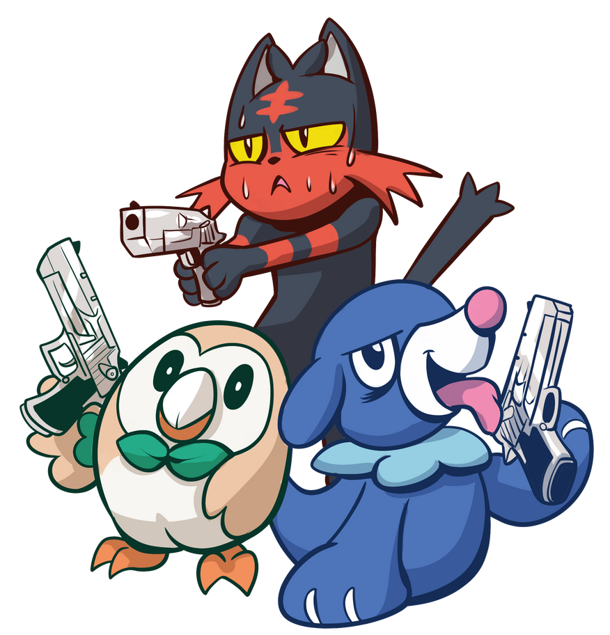 Pokemon Gun by Anaugi on DeviantArt