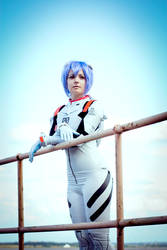 rei ayanami - plugsuit cosplay