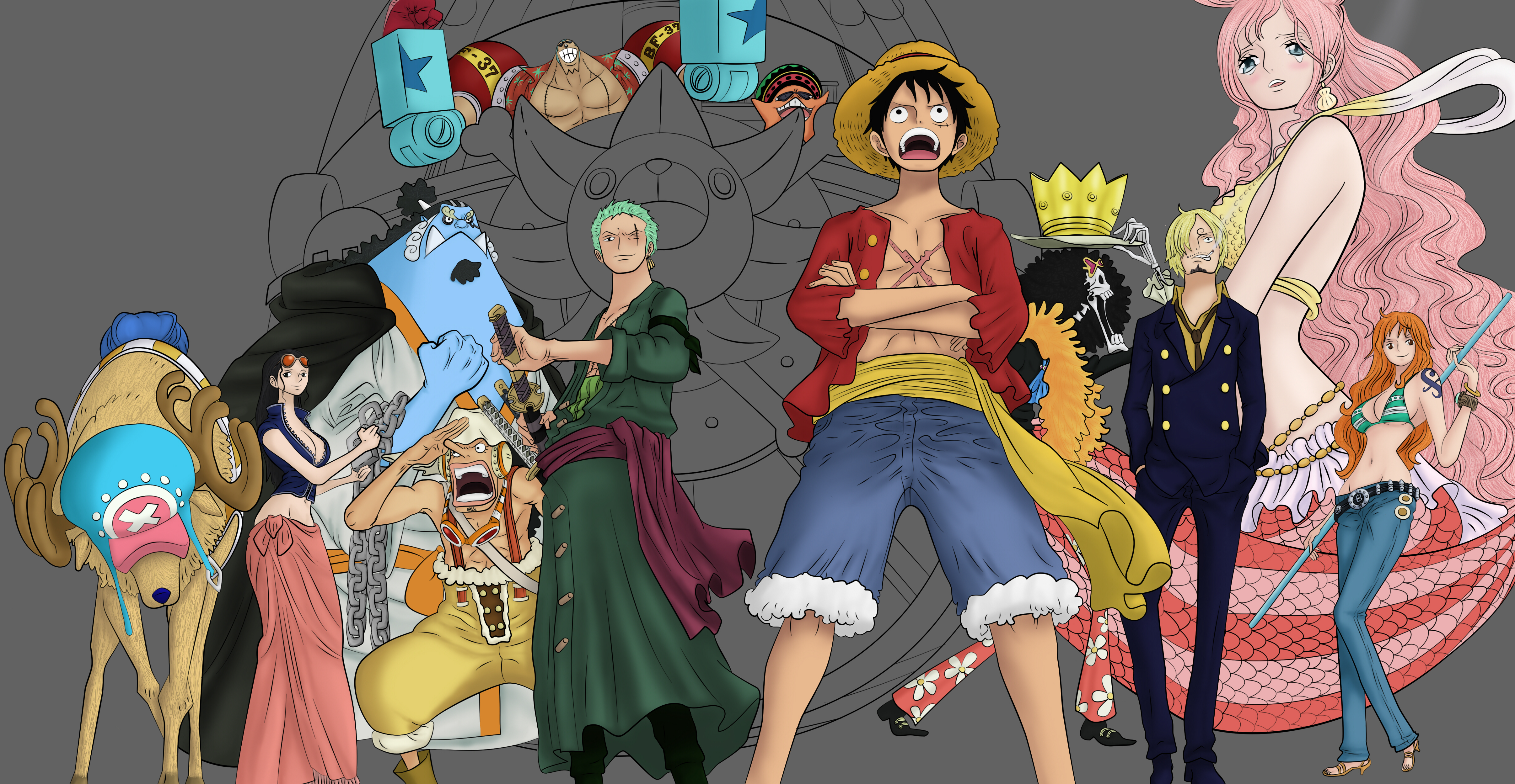 One Piece - 2YL - Storming the Plaza WIP (Update)