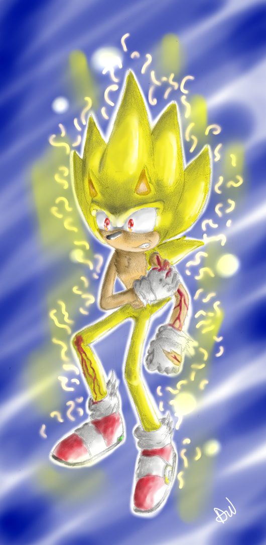 Supersonic One Color super sonic colored by LaDenny on DeviantArt