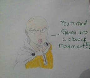 Saitama Gets Angry