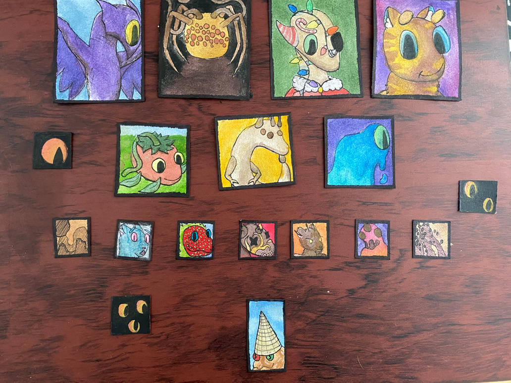 New set of alien cards!!! by Maplewing467 on DeviantArt