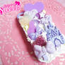 Purple Kawaii Decoden Iphone 4/4S Case