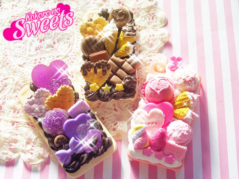 Melty Chocolate and Fluffy Pink iPhone 4/4S Cases