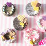 Deco Cookie and Heart Mirrors