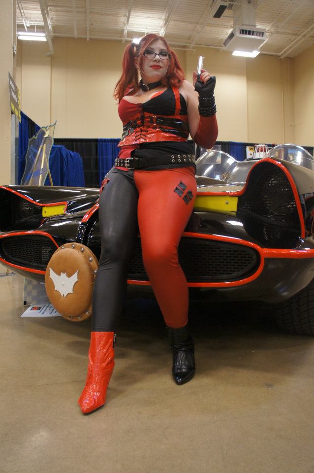 Harley and the Batmobile