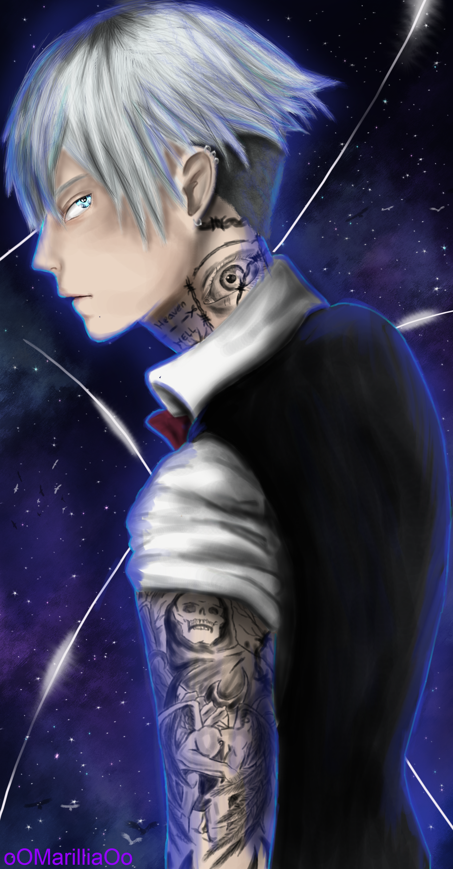 Death Parade:Decim render by AyakaYukihiro on DeviantArt