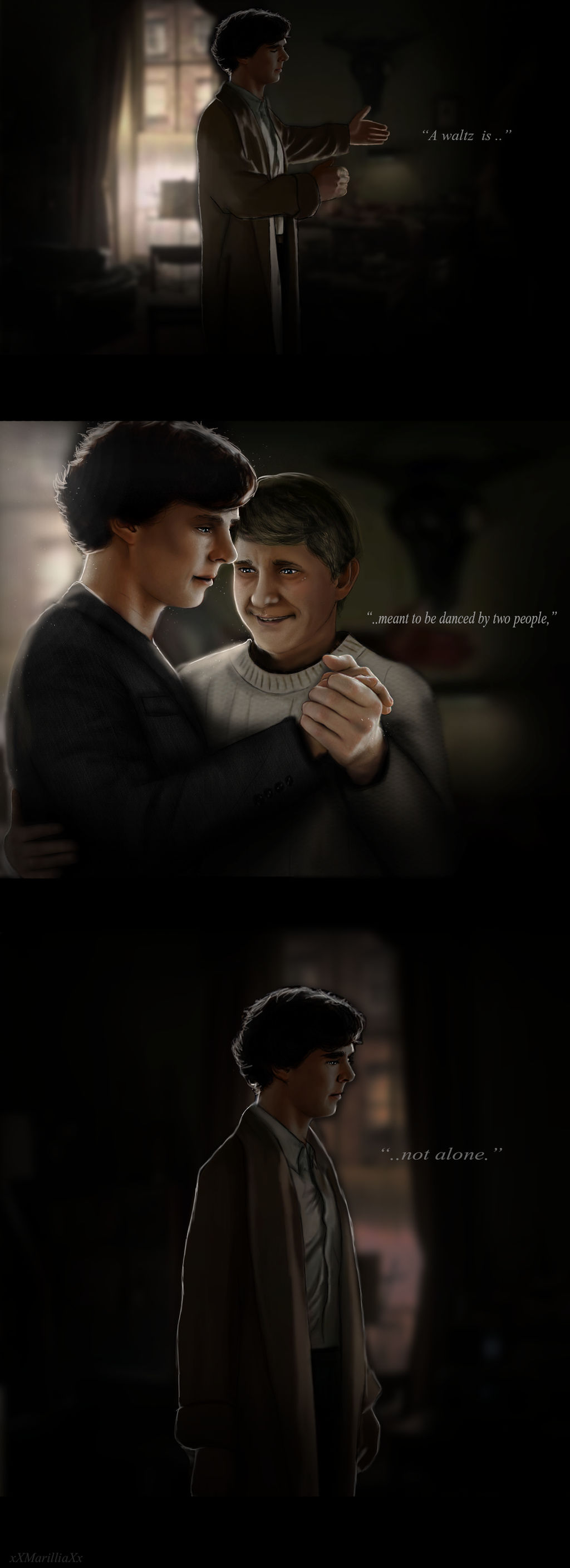 [Sherlock x John] Waltz..