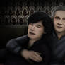 [Sherlock x John] Grumpy bisexual and camp gay..