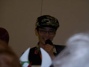 The best pic of ZUN I managed to take