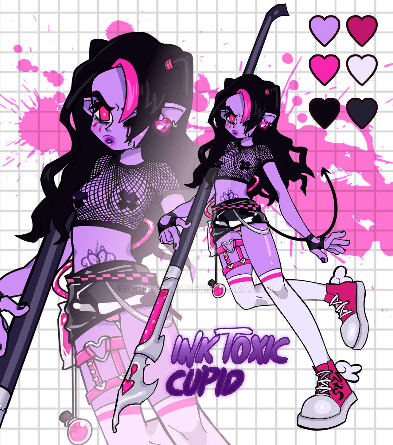 Kupid Ink SALE! INK CUPID ADOPT (OPEN) by chipsck69 on DeviantArt
