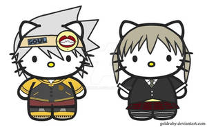 Soul Eater and Maka Albarn x HK Crossover