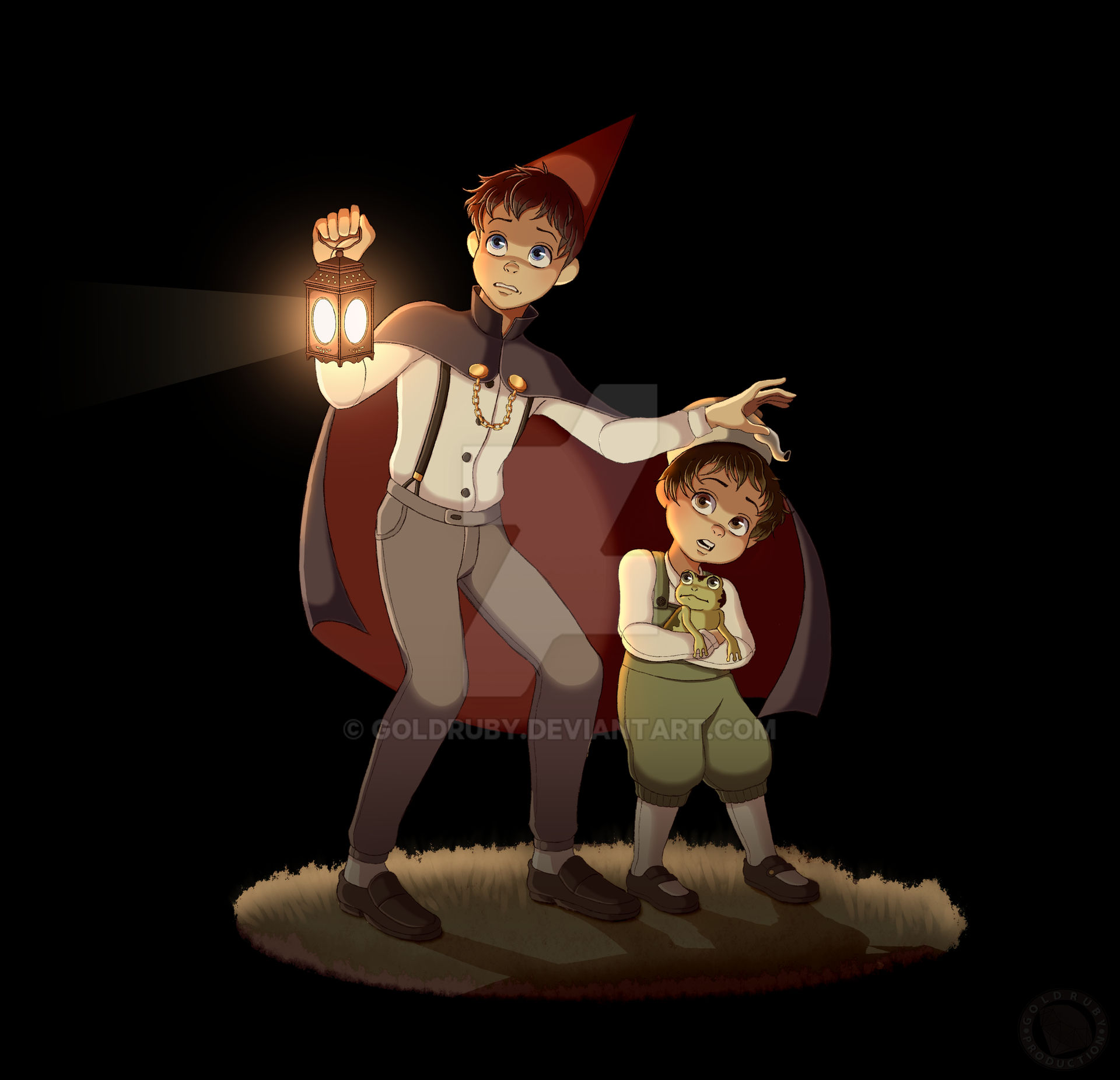OTGW Wirt and Greg by GoldRuby on DeviantArt