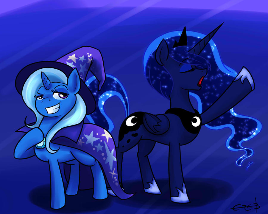 Trixie and Luna for Animefreak40k