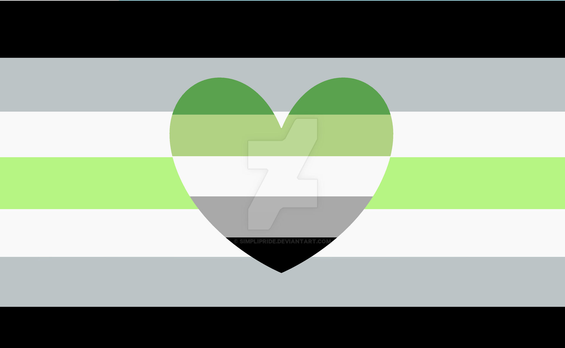 Agender Flag With Aromantic Heart By Simplipride On Deviantart Agender Flag With Aromantic Heart By Simplipride On Deviantart