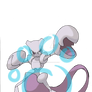 Scizor and Mewtwo pokemon fusion